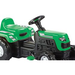 Tractor cu pedale cu remorca Dolu 8246 (Green/Black) Thumb
