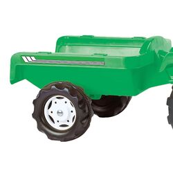 Tractor cu pedale cu remorca Dolu 8246 (Green/Black) Thumb
