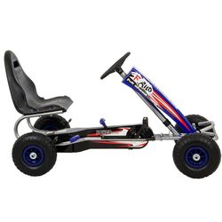 Carting cu pedale Enero 14 (Blue/Black) Thumb