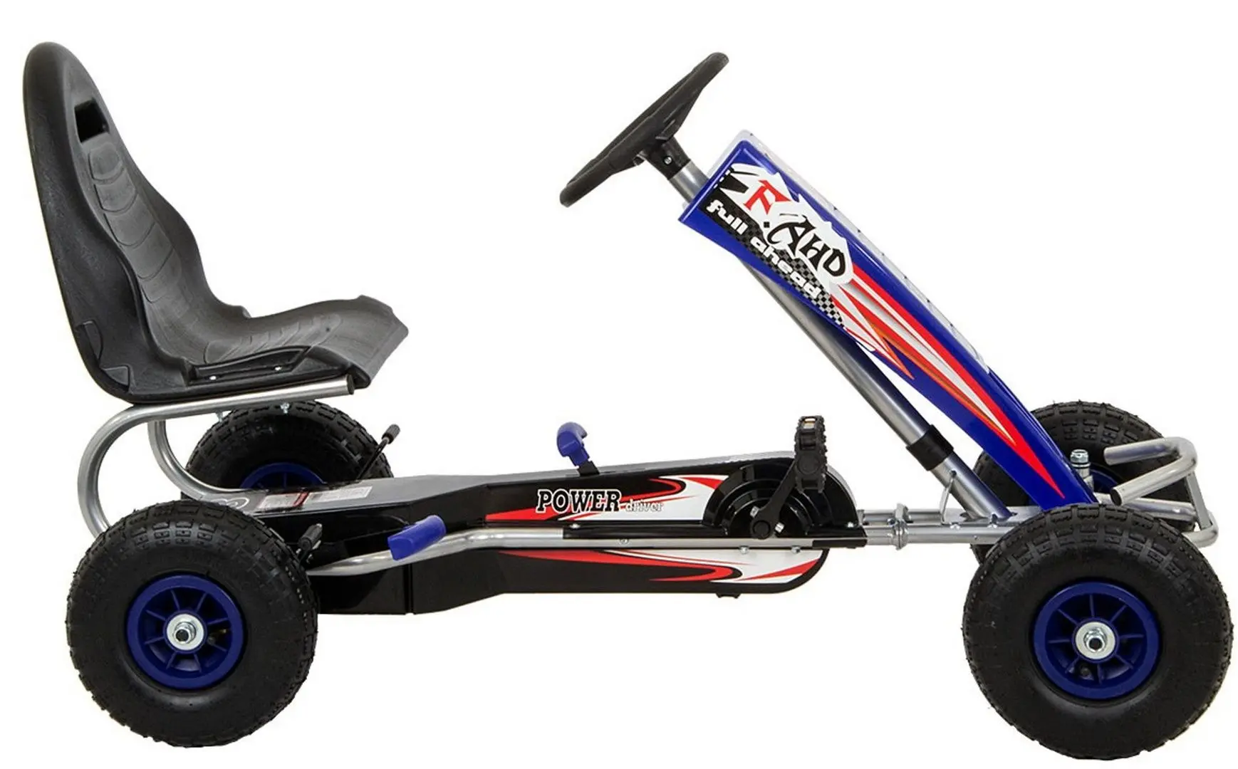 Carting cu pedale Enero 14 (Blue/Black)