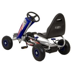 Carting cu pedale Enero 14 (Blue/Black) Thumb