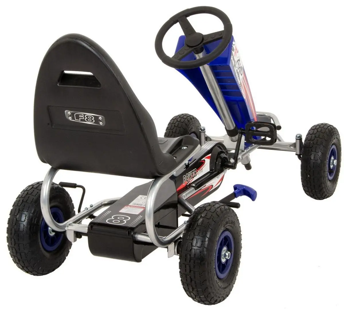 Carting cu pedale Enero 14 (Blue/Black)