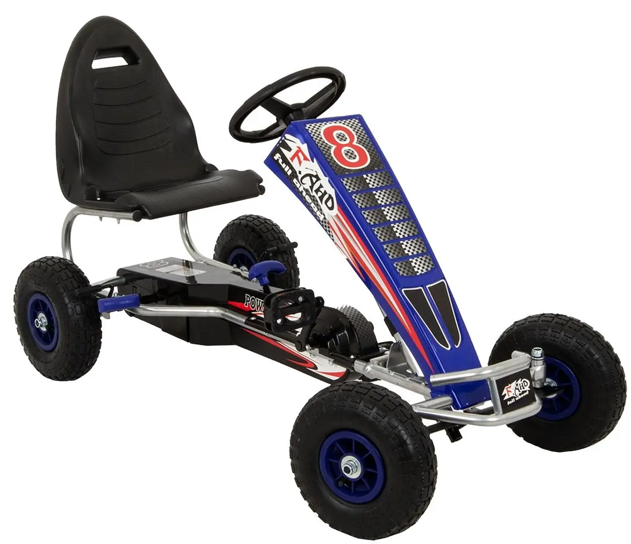 Carting cu pedale Enero 14 (Blue/Black)