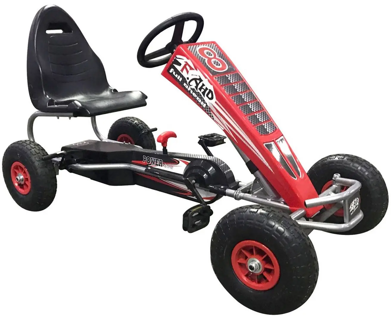 Carting cu pedale Enero 14 (Red/Black)