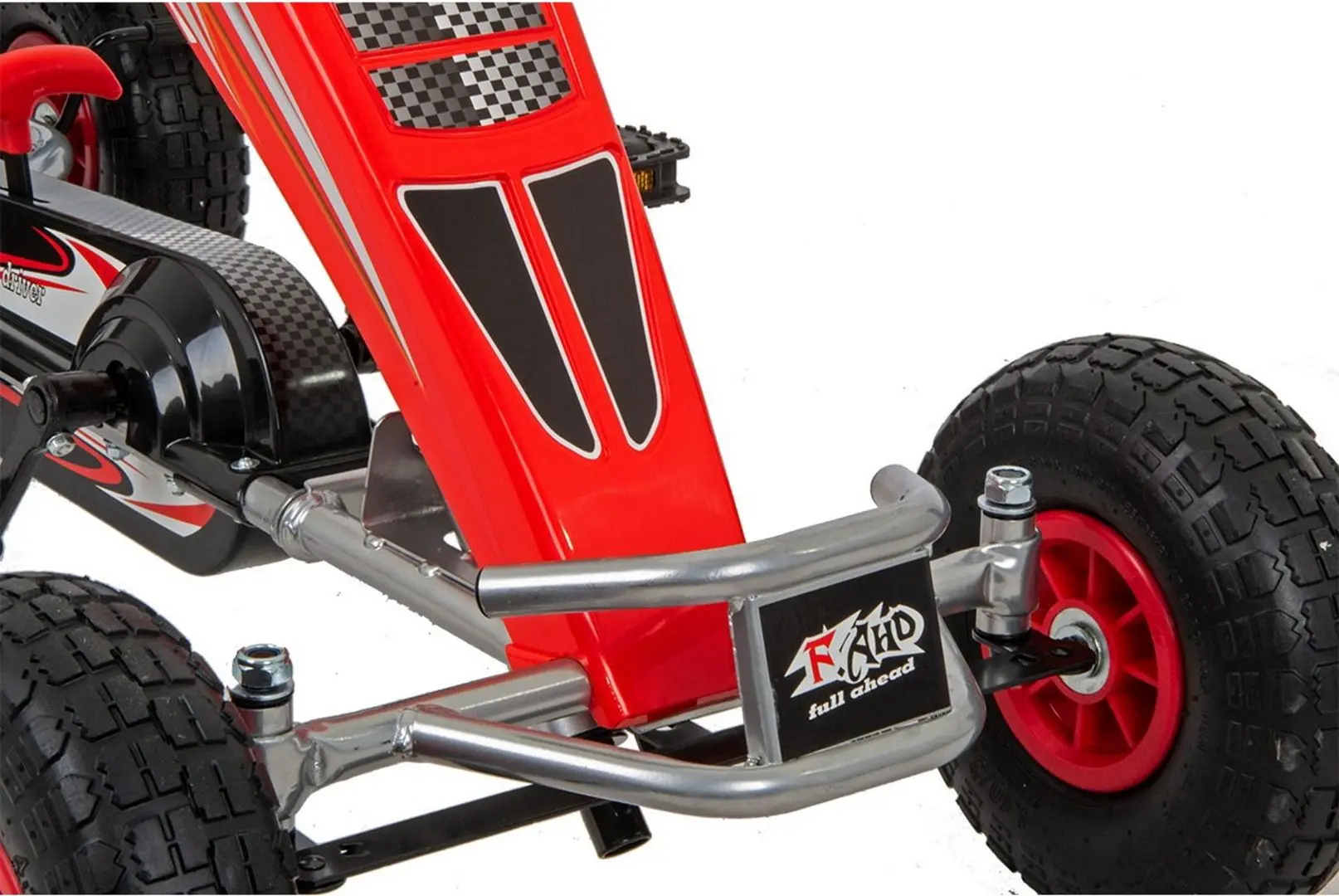 Carting cu pedale Enero 14 (Red/Black)