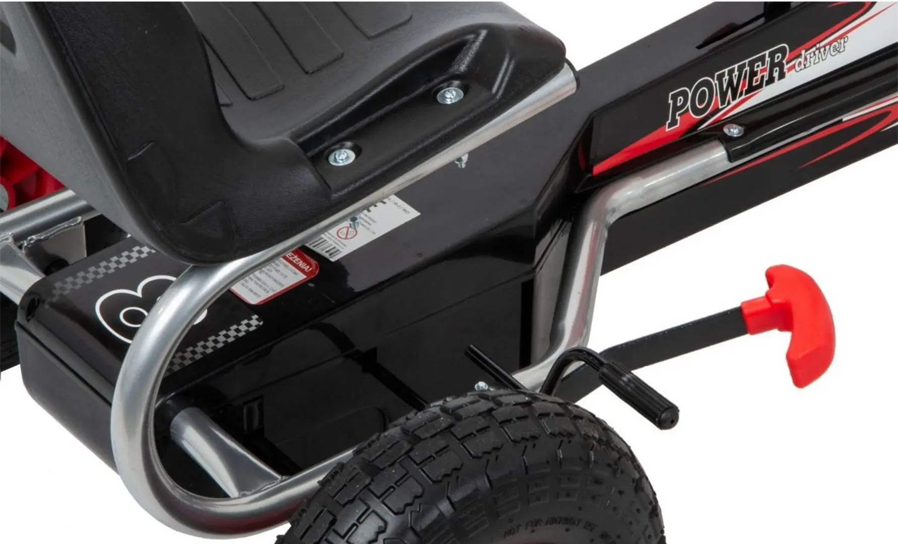 Carting cu pedale Enero 14 (Red/Black)