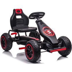 Carting cu pedale Enero 18 1053561 (Black/Red) Thumb