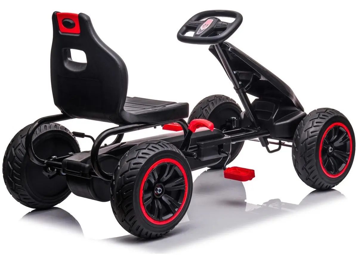 Carting cu pedale Enero 18 1053561 (Black/Red)