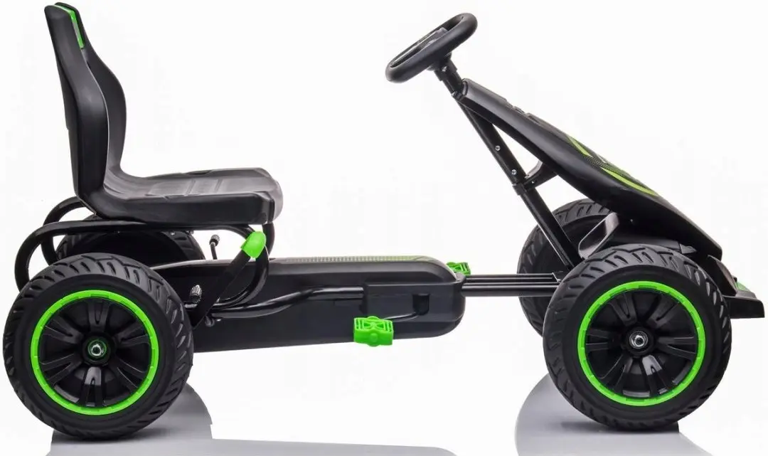 Carting cu pedale Enero 18 1061122 (Black/Green)