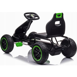 Carting cu pedale Enero 18 1061122 (Black/Green) Thumb