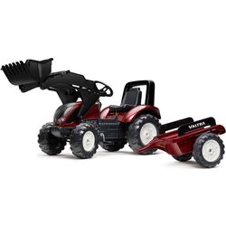 Excavator pedale cu remorca Falk Valtra (Burgundy)