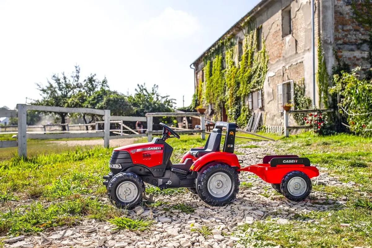 Tractor cu pedale Falk Case IH 996AB (Red)