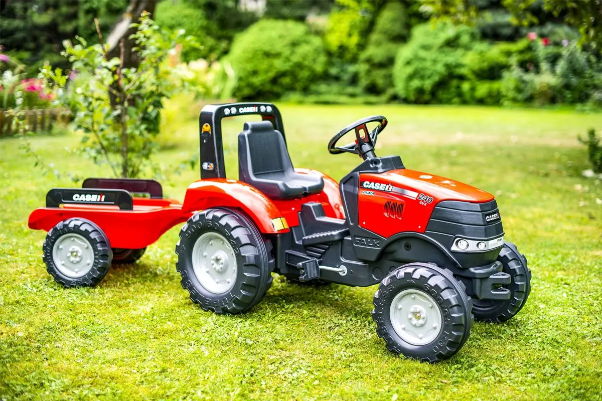 Tractor cu pedale Falk Case IH 996AB (Red)