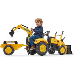 Tractor cu pedale Falk Komatsu 2086Y (Yellow) Thumb