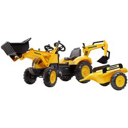 Tractor cu pedale Falk Komatsu 2086Y (Yellow)
