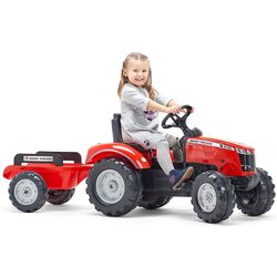 Tractor cu pedale Falk Massey Ferguson 4010AB (Red) Thumb