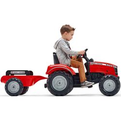 Tractor cu pedale Falk Massey Ferguson 4010AB (Red) Thumb