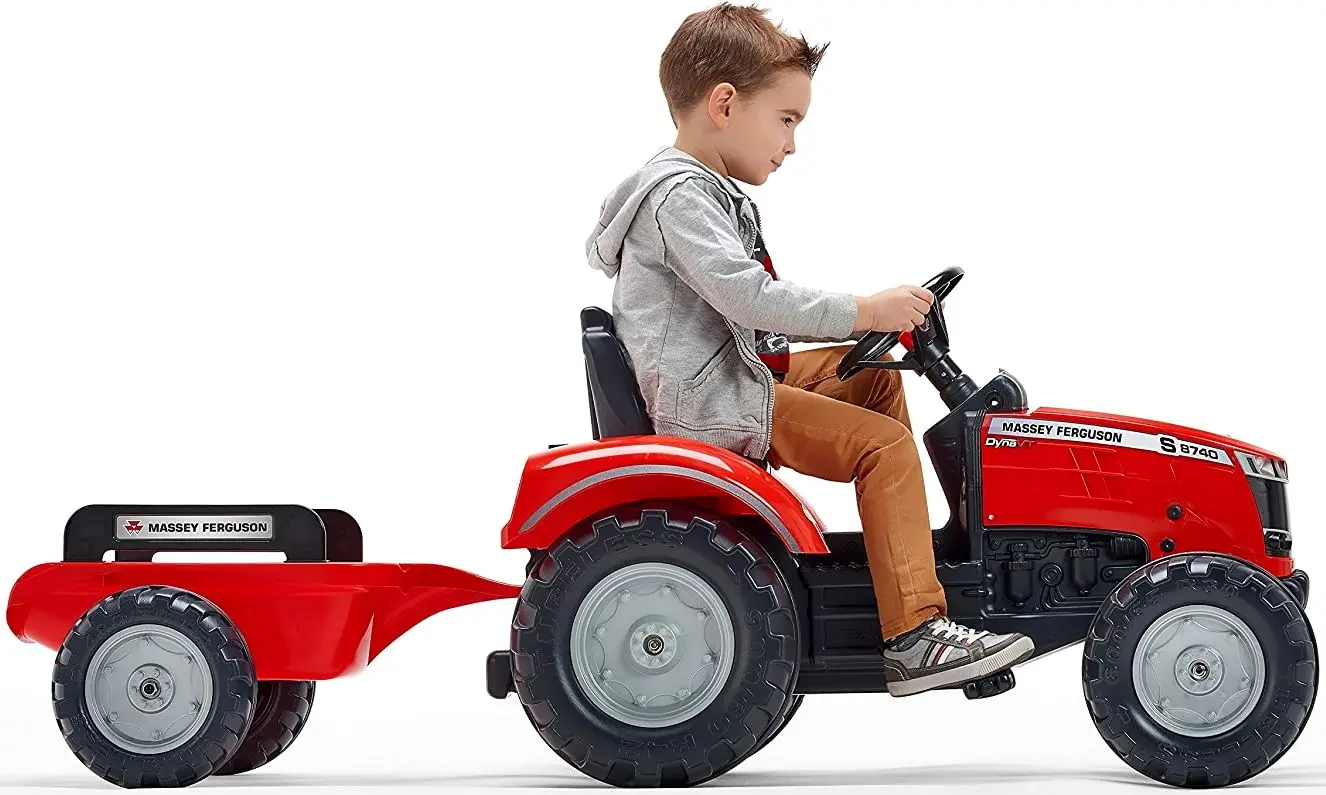 Tractor cu pedale Falk Massey Ferguson 4010AB (Red)