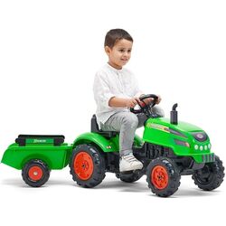 Tractor pedale cu remorca Falk 2048AB (Green) Thumb