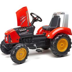 Tractor cu pedale si remorca Falk Supercharger 2020AB (Red) Thumb