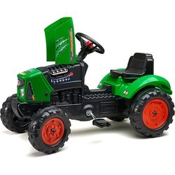 Tractor cu pedale si remorca Falk Supercharger (Green) Thumb