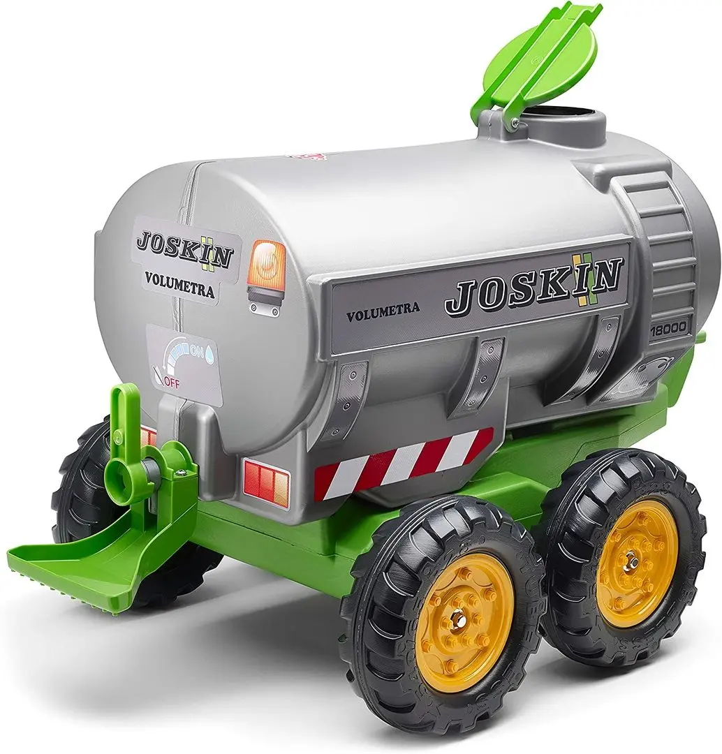 Remorca pentru tractor cu pedale Falk 943JK (Grey/Green)