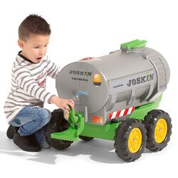Remorca pentru tractor cu pedale Falk 943JK (Grey/Green) Thumb