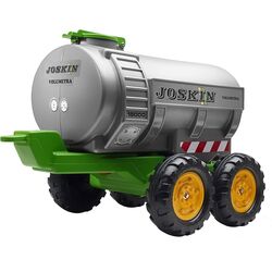 Remorca pentru tractor cu pedale Falk 943JK (Grey/Green)
