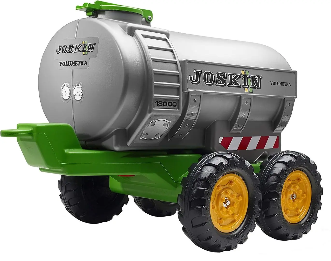 Remorca pentru tractor cu pedale Falk 943JK (Grey/Green)