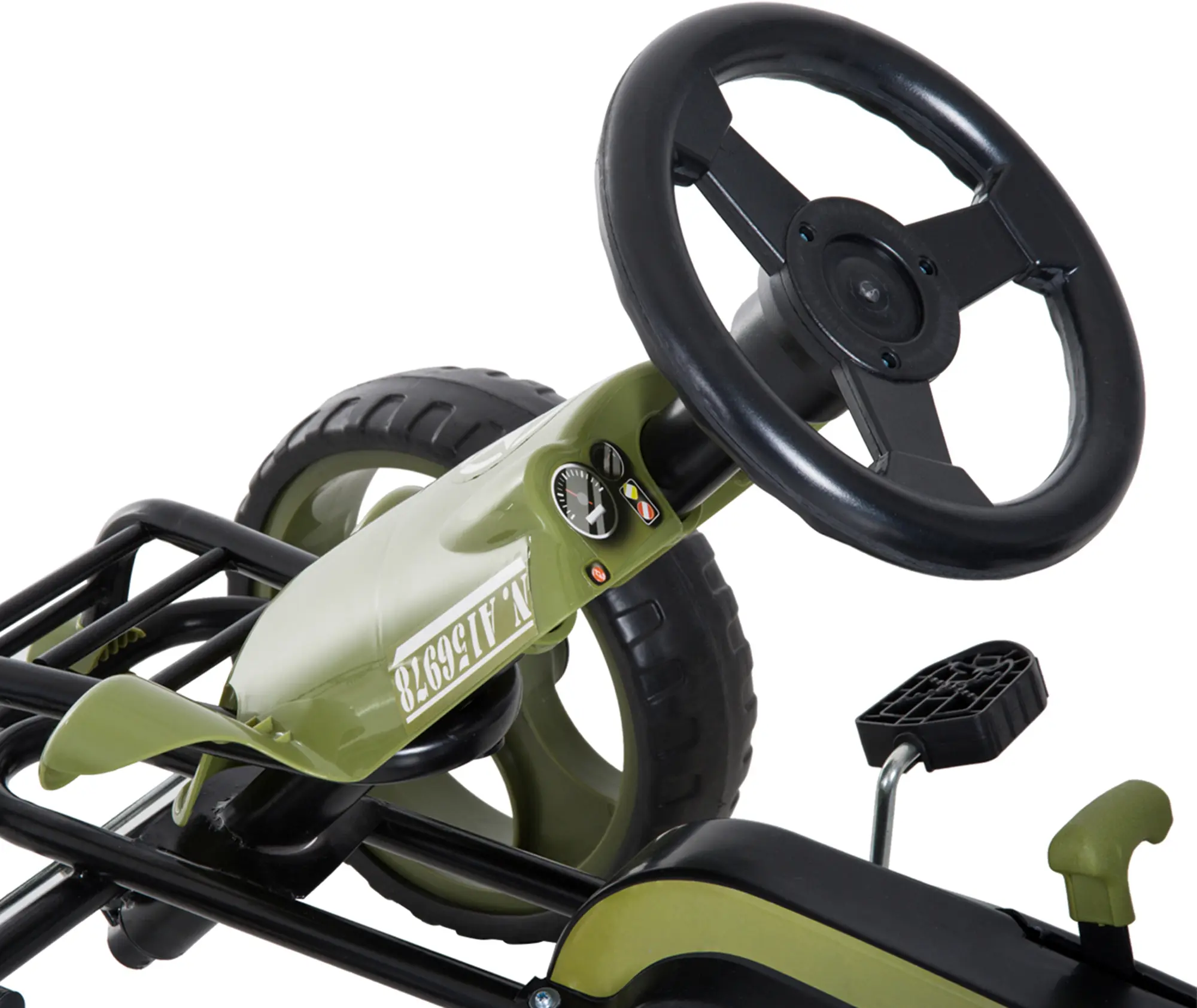 Картинг с педалями HomCom 341-025 (Green/Black) - 3