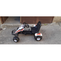 Картинг с педалями HomCom 341-036 (White)