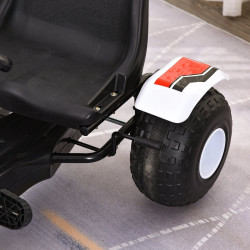 Картинг с педалями HomCom 341-036 (White) Thumb