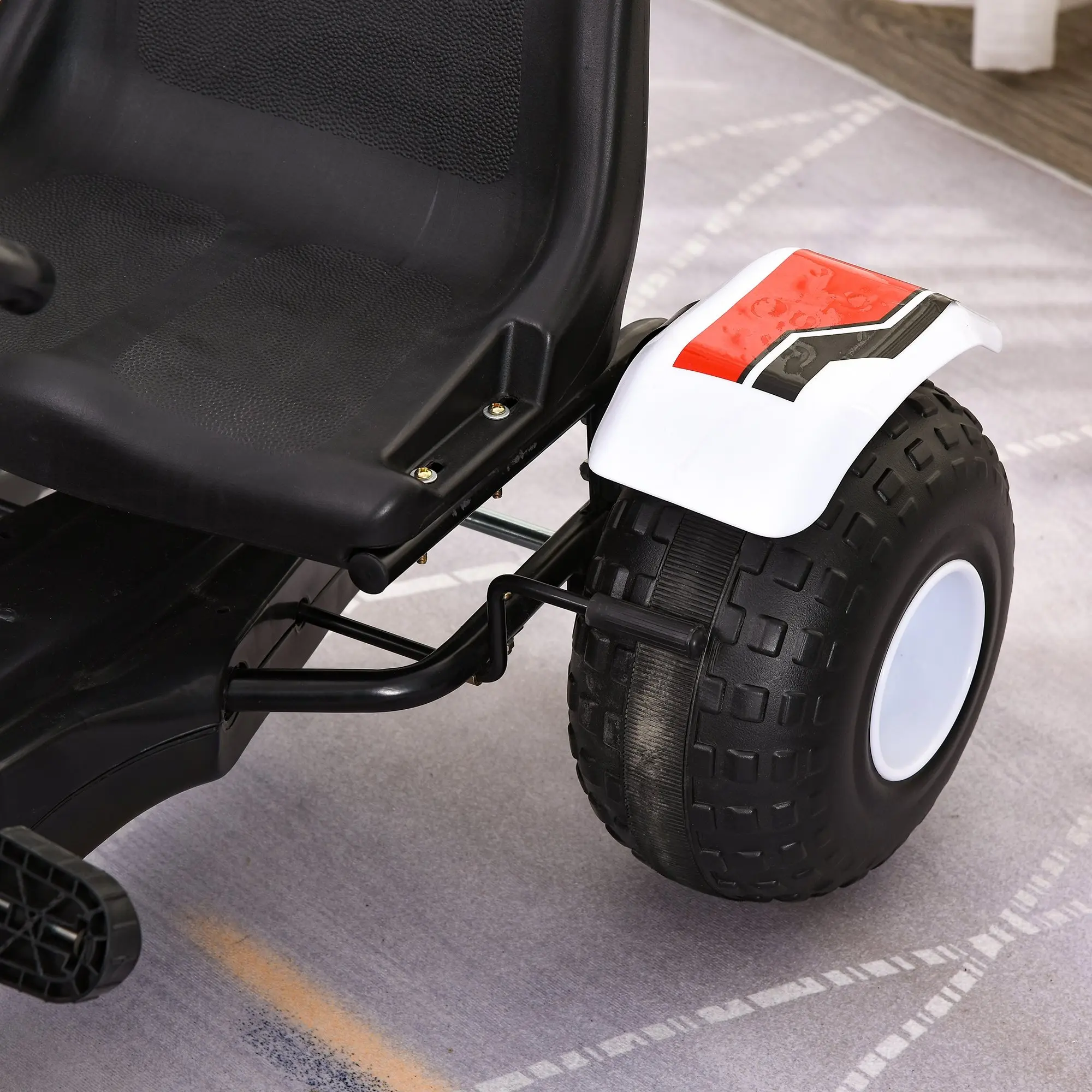 Картинг с педалями HomCom 341-036 (White) - 6