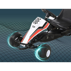 Картинг с педалями HomCom 341-036 (White) Thumb