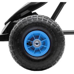 Carting cu pedale Homcom 370-256V00BU (Black/Blue) Thumb