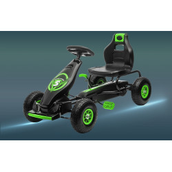 Картинг с педалями HomCom 370-256V00GN (Green) Thumb