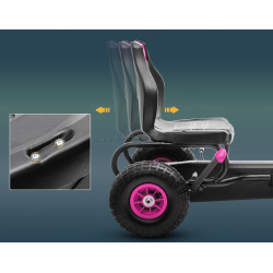 Картинг с педалями HomCom 370-256V00PK (Pink)