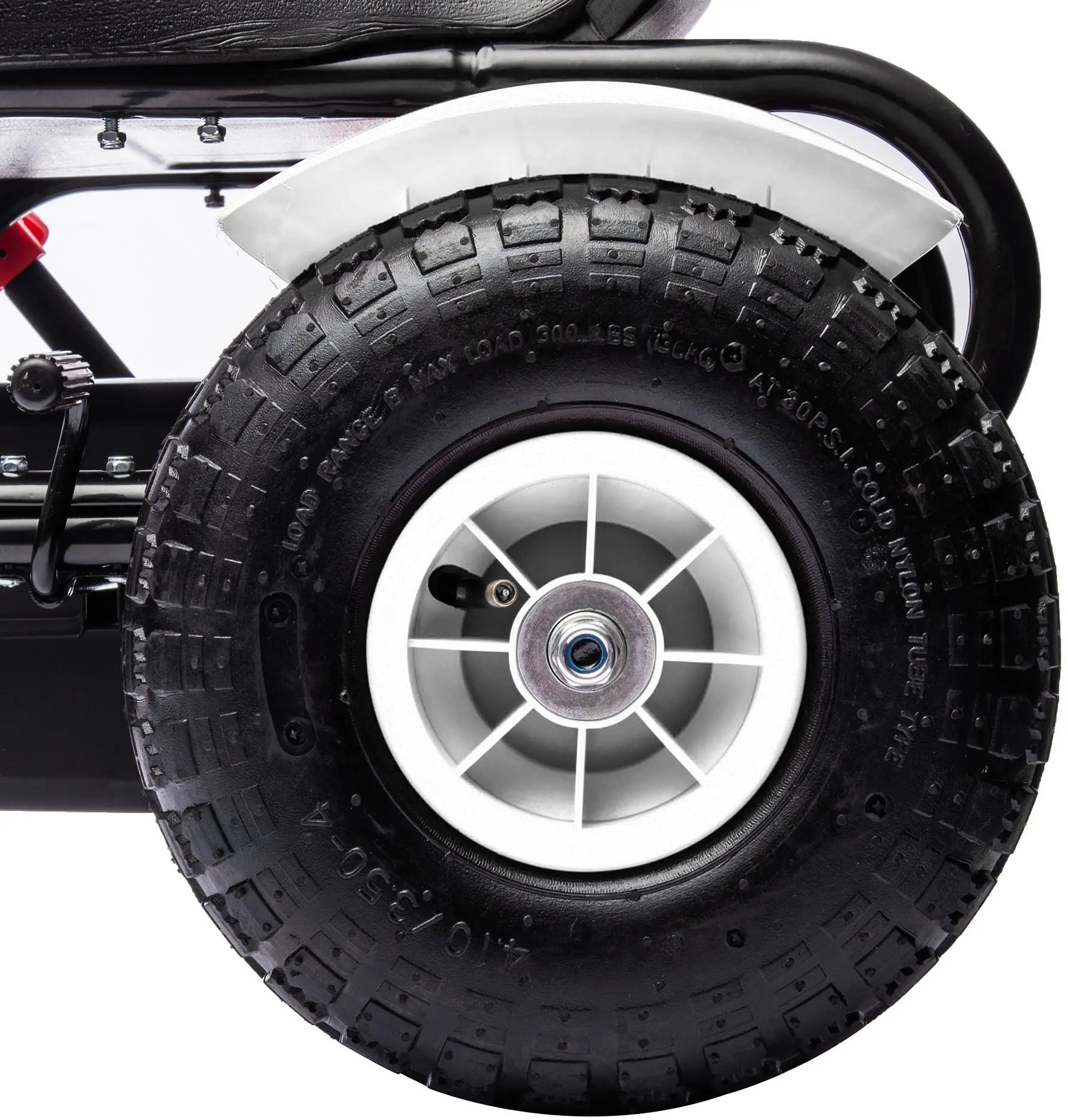 Картинг с педалями HomCom 370-276V00WT (White) - 3