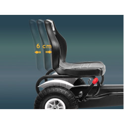 Картинг с педалями HomCom 370-276V00WT (White) Thumb