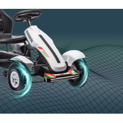 Картинг с педалями HomCom 370-276V00WT (White) Thumb