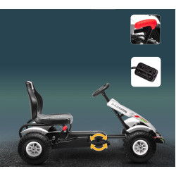 Картинг с педалями HomCom 370-276V00WT (White) Thumb