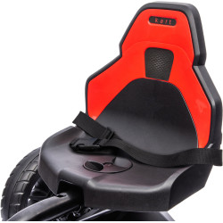 Carting cu pedale HomCom 370-286V00RD (Red/Black) Thumb