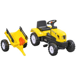 Педальный трактор Homcom 341-017V00YL (Yellow) Thumb