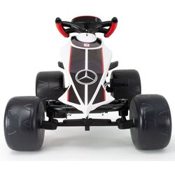 Carting cu pedale Injusa Mercedes-Benz 4122IN (White/Black) Thumb