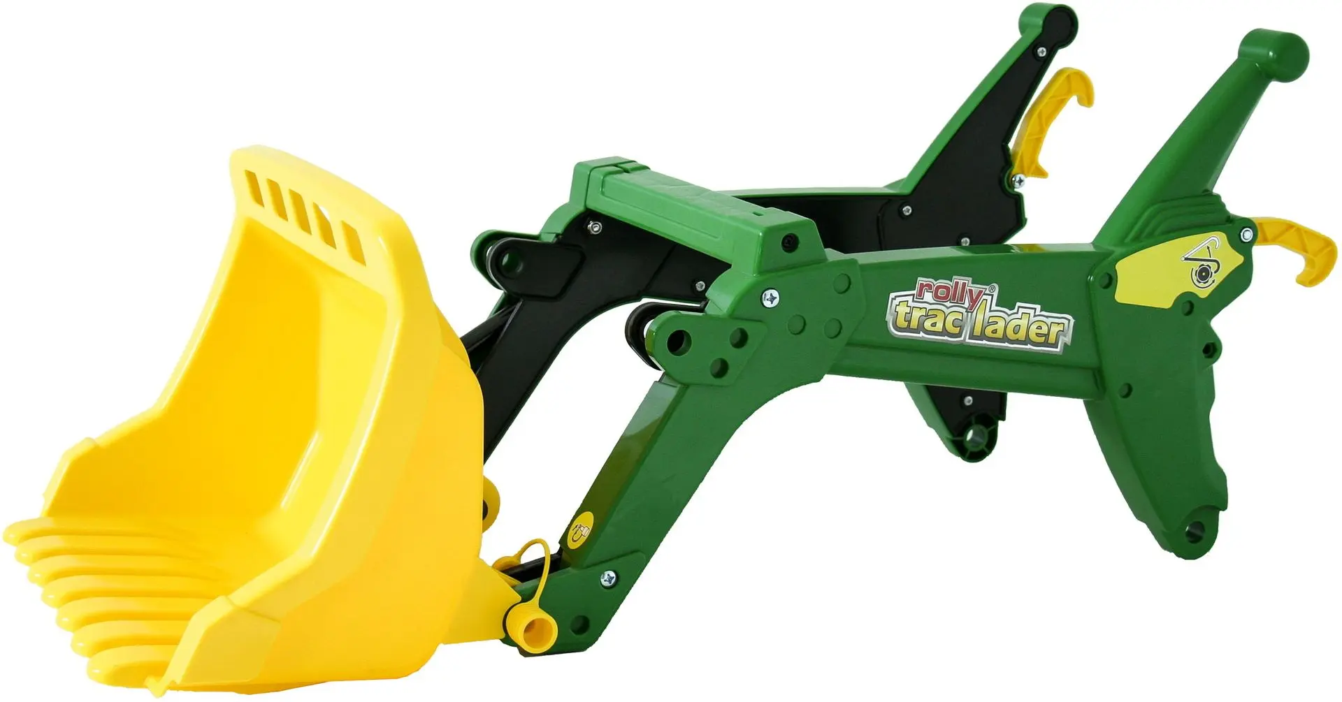 Incarcatorul din fata RollyToys John Deere Farmtrac X-Trac (Green/Yellow)