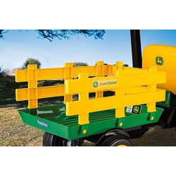 Remorca pentru tractor cu pedale RollyToys John Deere Peg Perego (Yellow/Green) Thumb