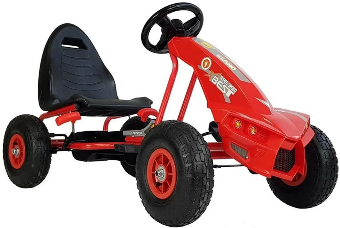 Carting cu pedale Ramiz Super Speed Champion (Red)