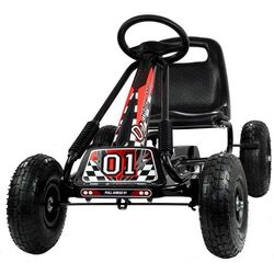 Carting cu pedale Lean Cars A-15 Go-Kart (Black) Thumb