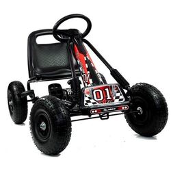 Carting cu pedale Lean Cars A-15 Go-Kart (Black) Thumb
