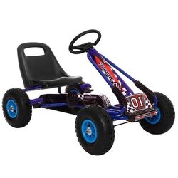 Carting cu pedale Lean Cars A-15 Go-Kart (Blue)